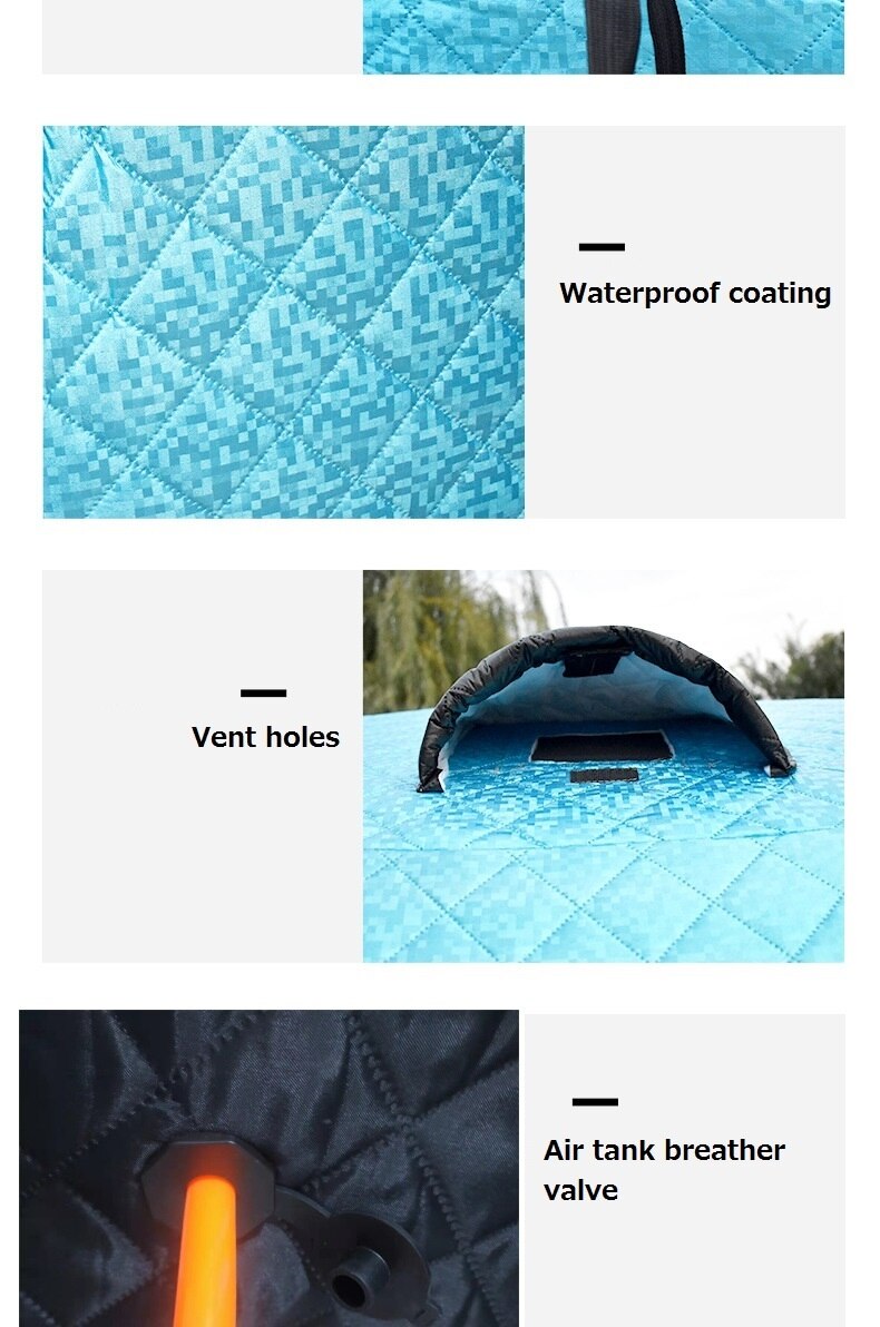 Cheap Goat Tents TENTAGON 4 Layer Thick Cotton Winter Fishing Tent Upgrain Ice Shelter Outdoor Winterized Camping Tent Easy Setup Warm House   